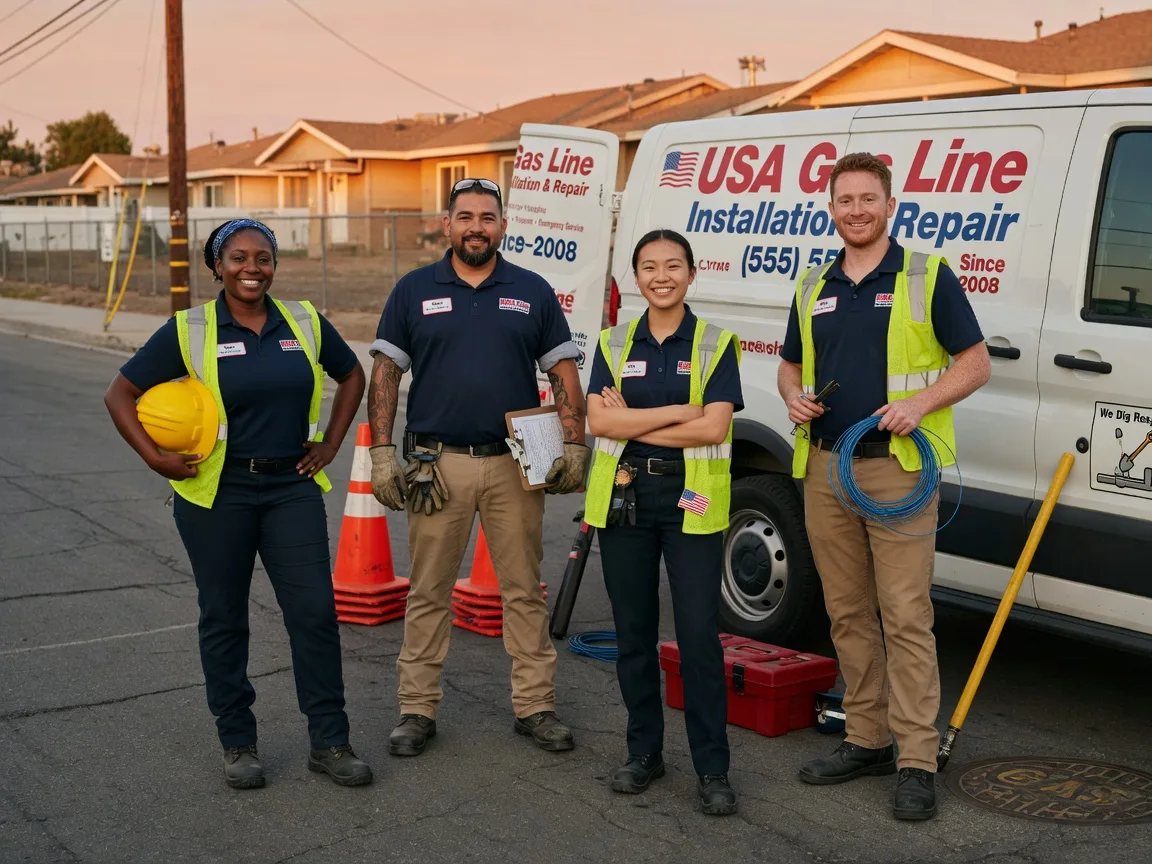 Gas Line Installation company in Ranier, MN